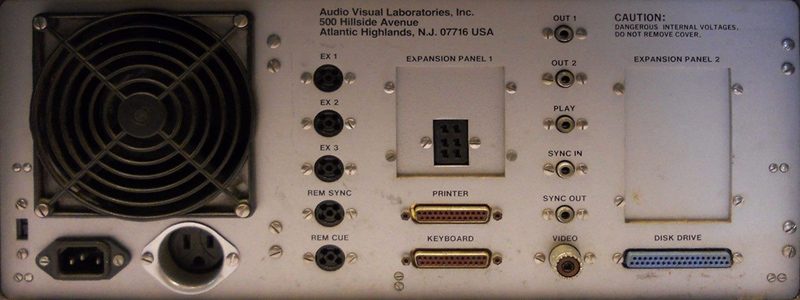 AVL Eagle I back
              panel
